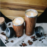 Travel mug isotherme Wood © QWETCH