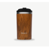 Travel mug isotherme Wood © QWETCH