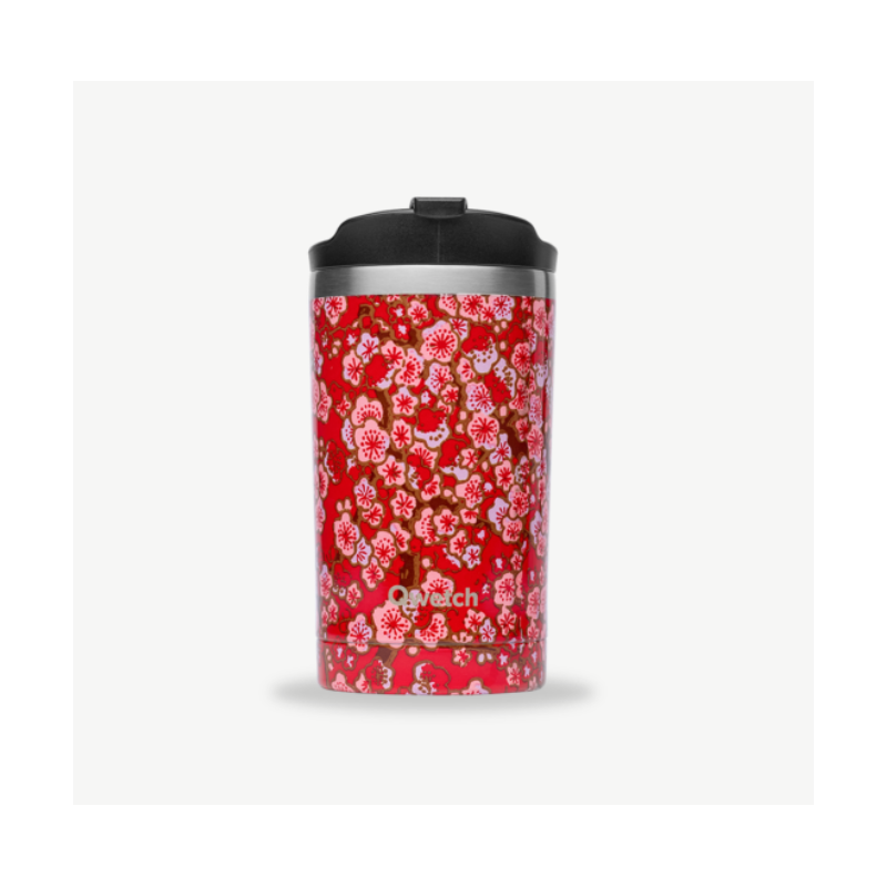 Travel Mug Flowers 300ml © QWETCH