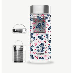 Théière Verre Hanami Bleu...