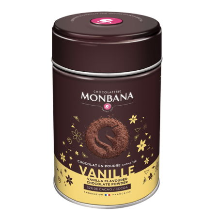 Chocolat En Poudre Aromatisé Vanille - Boîte 250g