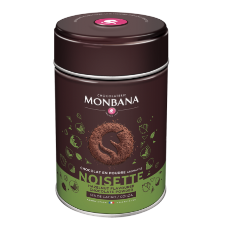 Chocolat en poudre arôme noisette