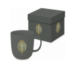 MUG 350ML FEUILLE  DOREE