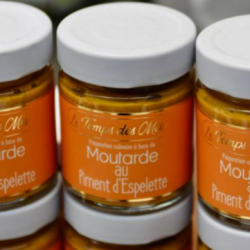 MOUTARDE PIMENT ESPELETTE 130G