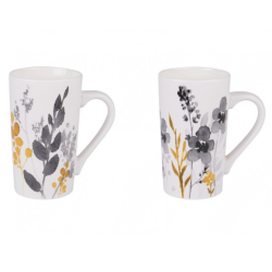 Coffret 2 mugs XXL Flora