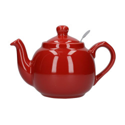 THEIERE LONDON POTTERY FARMHOUSE ROUGE 2 TASSES 0.6L AVEC FILTRE