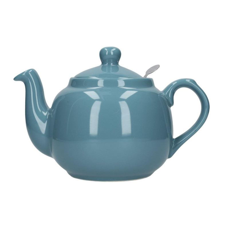 THEIERE LONDON POTTERY FARMHOUSE BLEU 2 TASSES 0.6L AVEC FILTRE