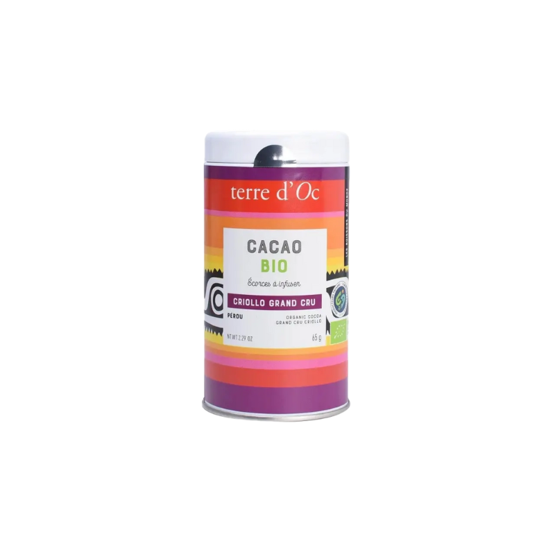 Ecorces de cacao bio à infuser