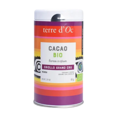 Ecorces de cacao bio à infuser