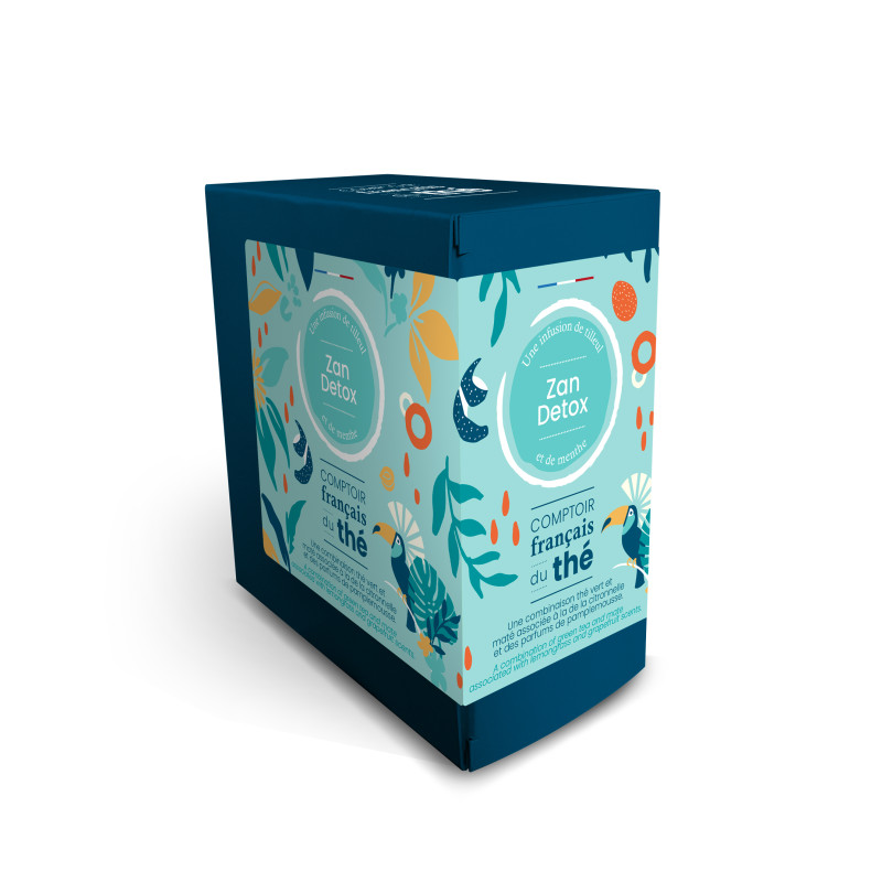 Infusion Zan Détox 20 sachets suremballés