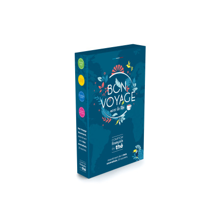 Coffret thé - Bon Voyage Gourmand - 4 thés - 20 sachets