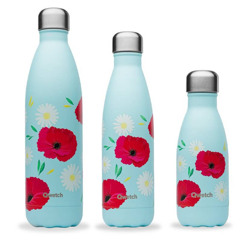 BOUTEILLE ISOTHERMES LES COQUELICOTS (x 6 ) : Enesco France