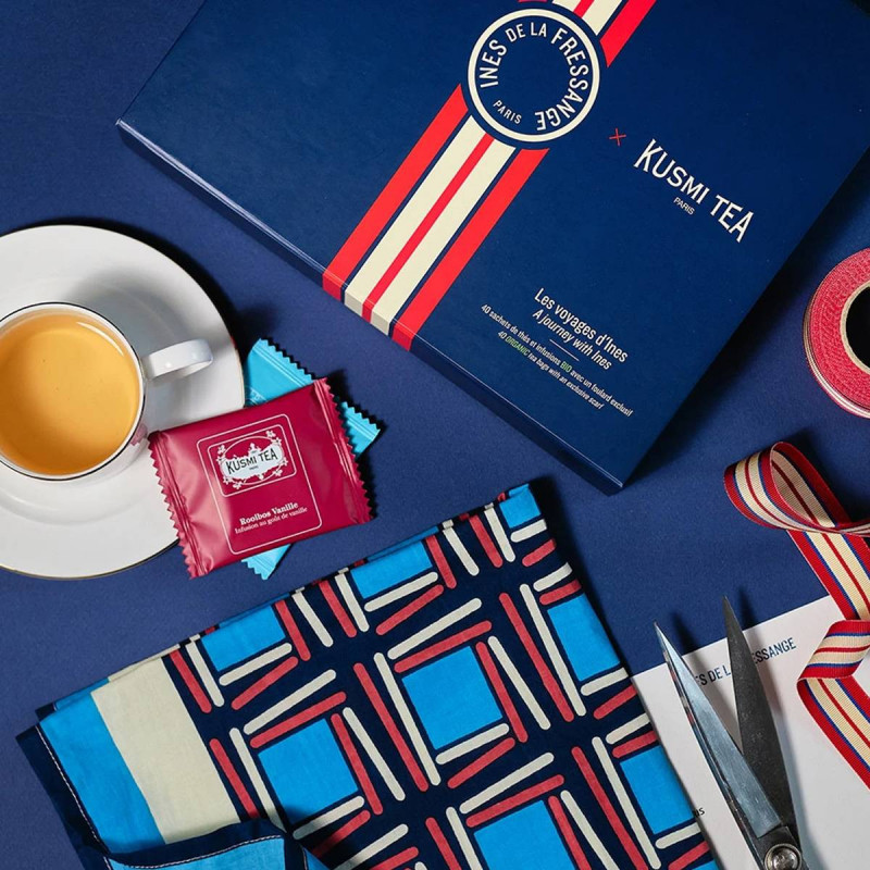 Coffret BIO Les voyages d'Ines ©Kusmi Tea
