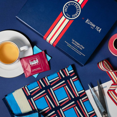 Coffret BIO Les voyages d'Ines ©Kusmi Tea
