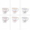 Coffret 6 tasses 23cl gato