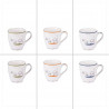 Coffret 6 tasses 23cl gato