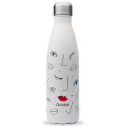 Bouteille isotherme Qwetch© New Face 500 ml