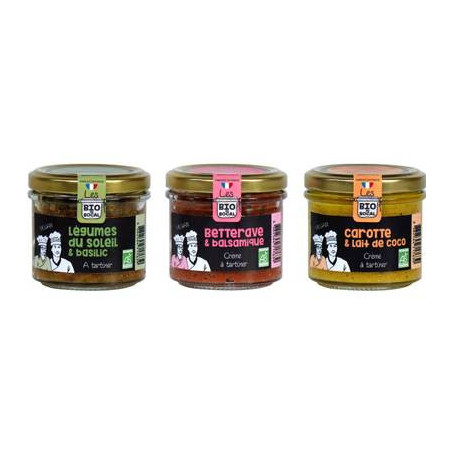 Trio tartinables BIO - Légumes