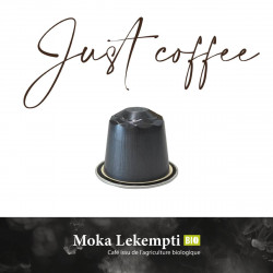 Capsules Moka Lekempti BIO
 Conditionnement-1 x 10 capsules