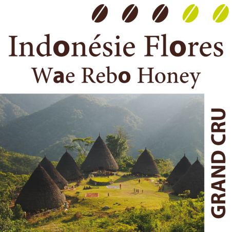 Indonésie Flores Wae Rebo Honey